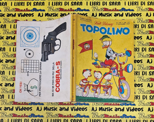 Comics fumetto topolino 728 - fumetto, n.728