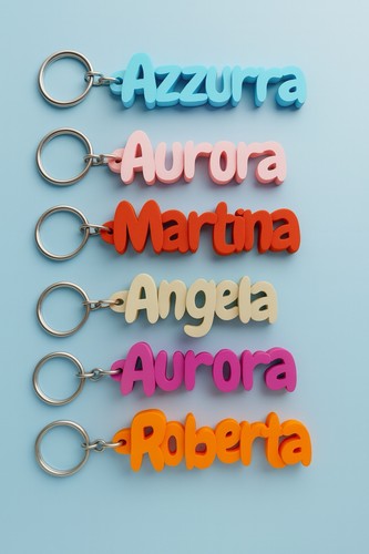 Portachiavi personalizzato con - portachiavi,
