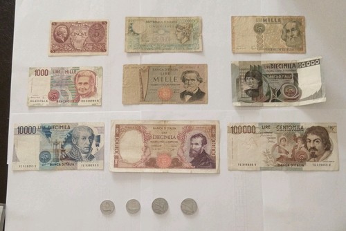 Lotto banconote lire - banconote,