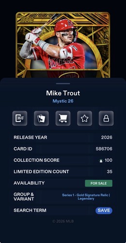 Topps bunt digital - bunt, mystic