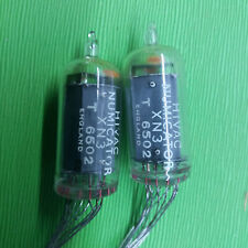  NUMICATOR XN3 HIVAC NIXIE Clock Watch T6502 ORIGINAL NEW lotto 2 pezzi