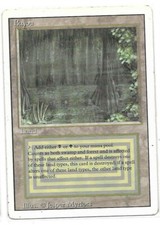 MTG Bayou - Dual Land - Revised - Magic the Gathering - Excellent