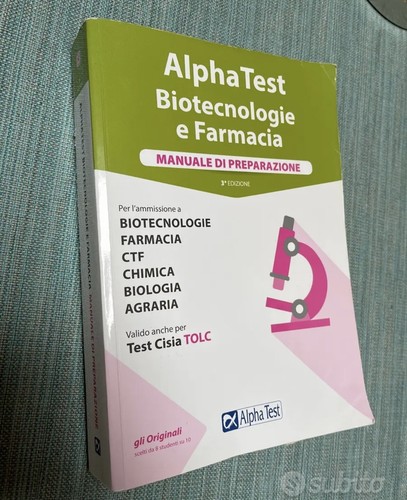 Alpha test biotecnologie - , e