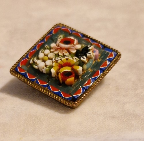 Spilla vintage floreale - spilla,