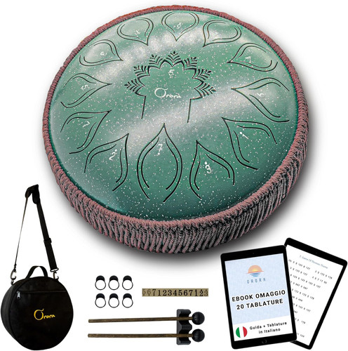 Handpan steel tongue drum - handpan, 13