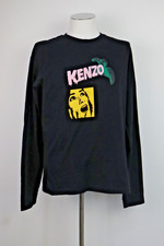 KENZO PARIS MAGLIA UOMO TG L T-SHIRT MAN MADE ITALY COTONE VINTAGE STREET LOGO