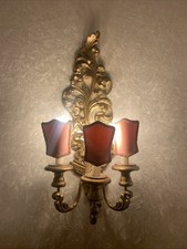 Applique legno intarsiato a - applique, in