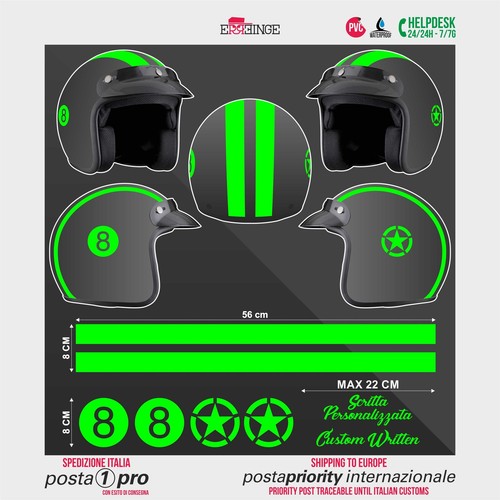 Kit verde fluo stella - kit,