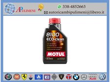 102888 OLIO MOTORE AUTO MOTUL 8100 ECO-CLEAN 0W30 1 LT.
