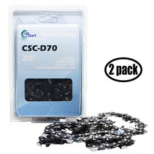2X 20" Full Chisel Saw Chain