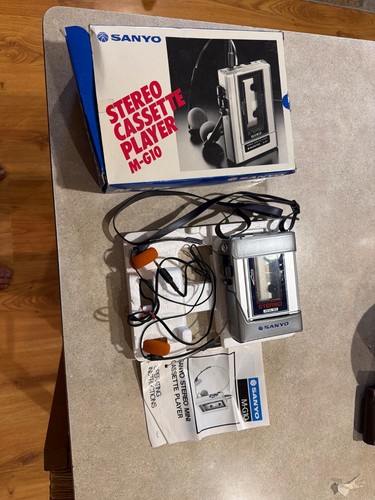 Lettore cassette stereo sanyo - lettore,