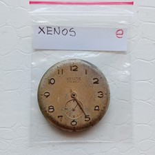 Xenos Watch Movement parts Vintage Per Parte di Ricambio/Revisione No Work