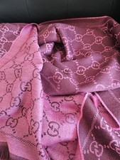 Stola Gucci In Lana Monogram