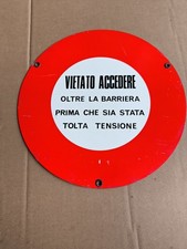 Targa Metallica Vintage