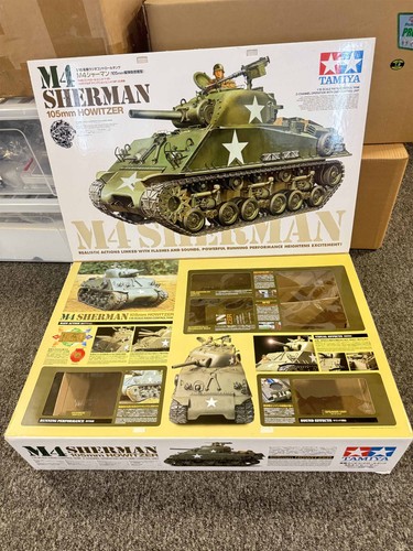 Tamiya tank sherman m4 - tamiya,
