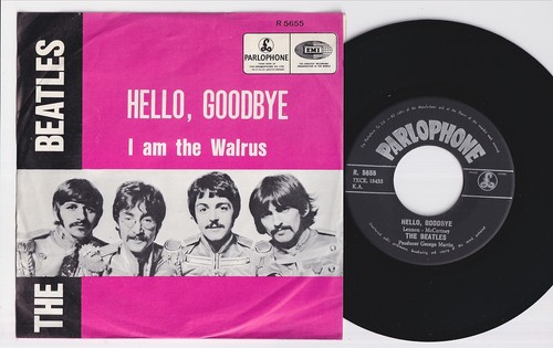 The beatles hello - the, goodbye