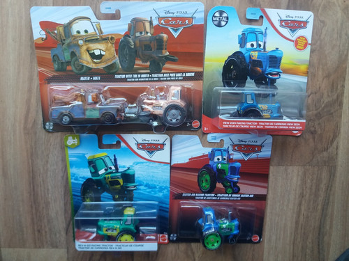 Set trattori disney pixar - trattori, cars