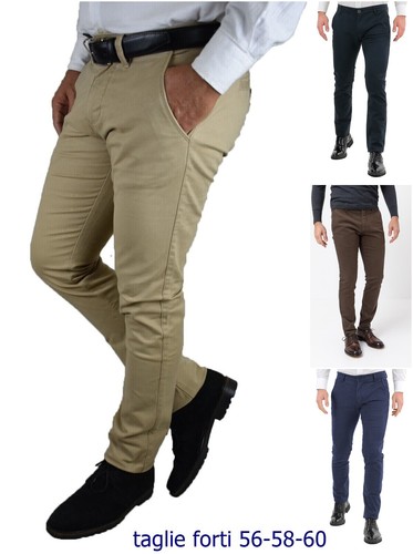 Pantaloni uomo eleganti taglie - pantaloni,