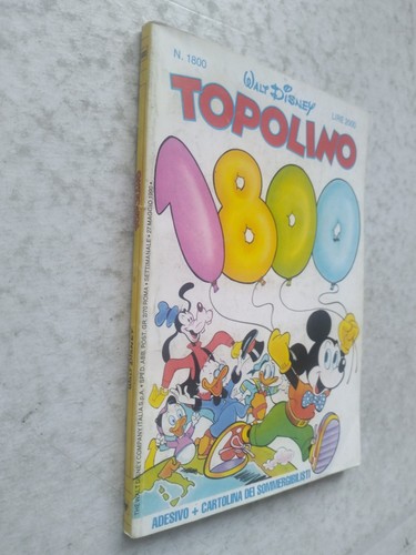 Topolino libretto 1800 - libretto, n.1800