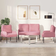 Set divani con cuscino 3 pcs