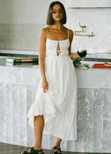 vestito maxi abito donna