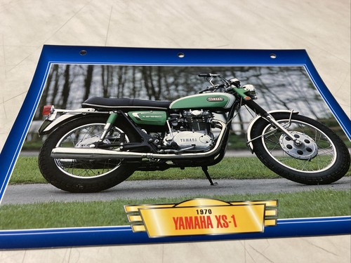 Yamaha 650 1970 fiche - xs-1,