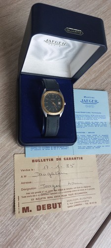 Montre jaeger quartz vintage - montre,