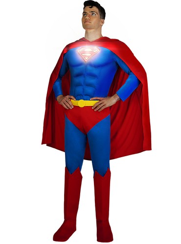 Costume superman lights - lights, on