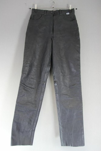 Jeans biker lupo - pelle, nera