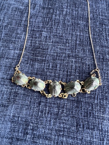 Antica collana scarabeo - collana,