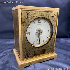 Orologio Jaeger-LeCoultre Atmos Vintage Foglia Oro Cal. Mappa del cielo 526-5