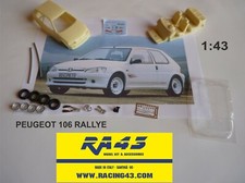 1/43 kit PEUGEOT 106 RALLYE