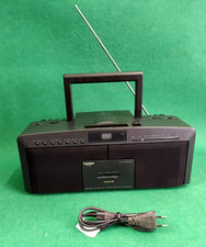 BOOMBOX RADIO STEREO CASSETTE GHETTO BLASTER TELEFUNKEN RCX 300 CD RETRO TECH ?