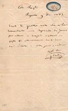 Giuseppe Verdi - Lettera