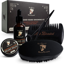 Kit Barba Uomo Set Con Olio