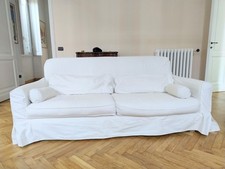 Divano Ikea, Nikala, Bianco,  Sfoderabile,Copertura Nuova