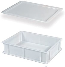 CASSETTA SERVICE PIENA + COPERCHIO CM.60X40X10h CONTENITORI PORTAIMPASTO