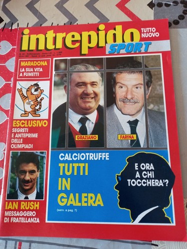 Rivista intrepido sport 1987 - intrepido,