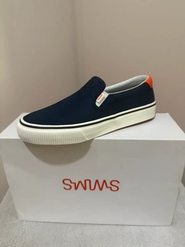 Swims mocassins bleu - -, mocassins,