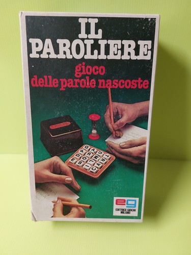 Paroliere gioco scatola - gioco,