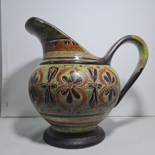 Brocca ceramica decorata - brocca, in