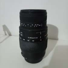 Obiettivo Sigma 70-300 Macro 