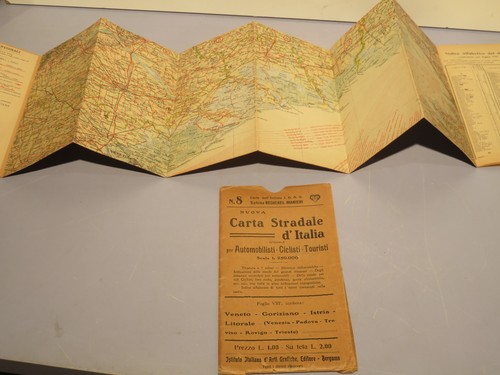 Nuova carta stradale italia - carta, d'italia