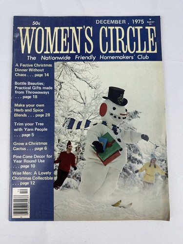 Women circle december - circle, 1975