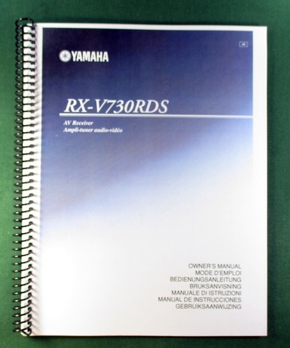 Yamaha v730rds instruction - yamaha,