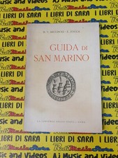 Book libro GUIDA DI SAN MARINO Brugnoli-Zocca LA LIBRERIA DELLO STATO 1953 (A89)