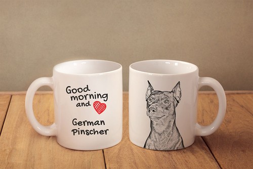 Pinscher tedesco tazza - pinscher,