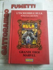 Grandi Eroi Marvel n.10 L'inctedibile Hulk 1-6 Cartonato-1991 Comic Art Ottimo