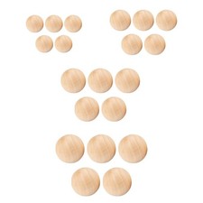 5x Perline di palline di legno