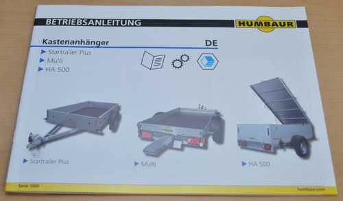 Humbaur kastenanhänger - humbaur,